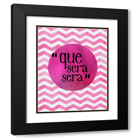 Glam World 18 Black Modern Wood Framed Art Print with Double Matting by Bryant, Lola