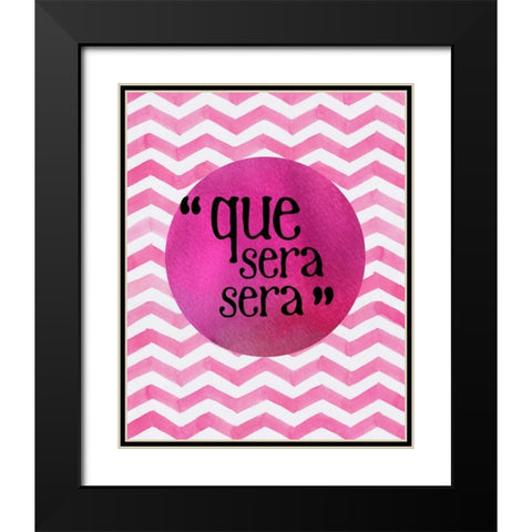 Glam World 18 Black Modern Wood Framed Art Print with Double Matting by Bryant, Lola