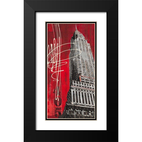 Lexington Avenue Icon Black Modern Wood Framed Art Print with Double Matting by Taylor, Evangeline