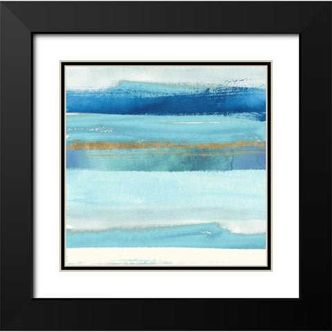 Sea and Air 1 Black Modern Wood Framed Art Print with Double Matting by Taylor, Evangeline