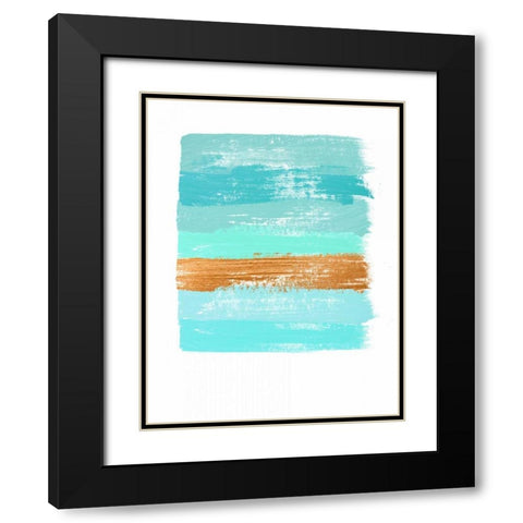 RefreshPalette Black Modern Wood Framed Art Print with Double Matting by Taylor, Evangeline