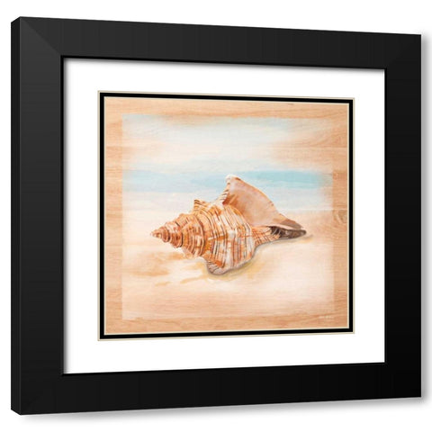 Natural Ocean 3 Black Modern Wood Framed Art Print with Double Matting by Art Atelier Alliance