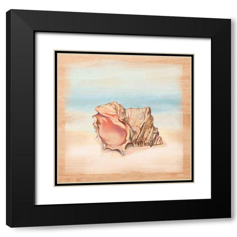 Natural Ocean 4 Black Modern Wood Framed Art Print with Double Matting by Art Atelier Alliance
