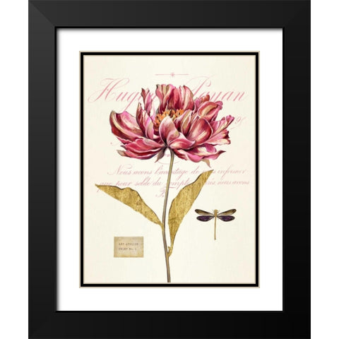 Art Atelier No.1 Black Modern Wood Framed Art Print with Double Matting by Art Atelier Alliance