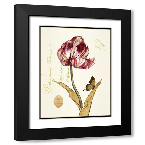 Art Atelier No.5 Black Modern Wood Framed Art Print with Double Matting by Art Atelier Alliance