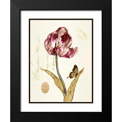 Art Atelier No.5 Black Modern Wood Framed Art Print with Double Matting by Art Atelier Alliance