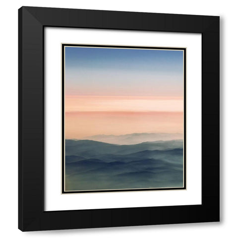 Between Earth and Sky 1 Black Modern Wood Framed Art Print with Double Matting by Scott, Avery