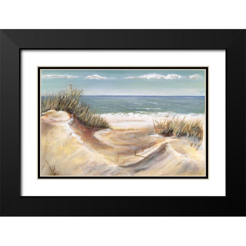Dunes I Black Modern Wood Framed Art Print with Double Matting by Eenhoorn, Alice