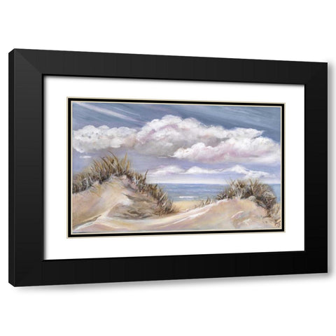 Dunes II Black Modern Wood Framed Art Print with Double Matting by Eenhoorn, Alice