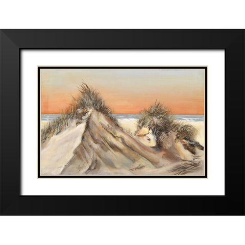Dunes III Black Modern Wood Framed Art Print with Double Matting by Eenhoorn, Alice