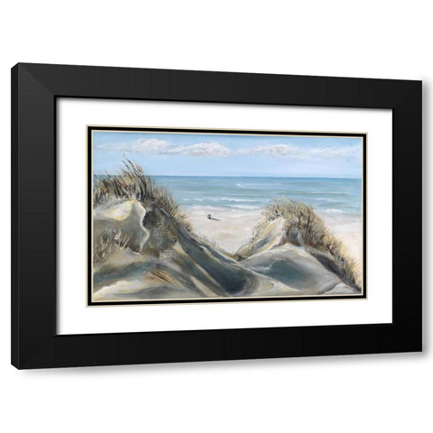 Dunes IV Black Modern Wood Framed Art Print with Double Matting by Eenhoorn, Alice