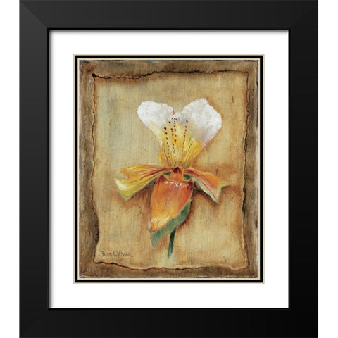 Spring impression I Black Modern Wood Framed Art Print with Double Matting by Withaar, Rian