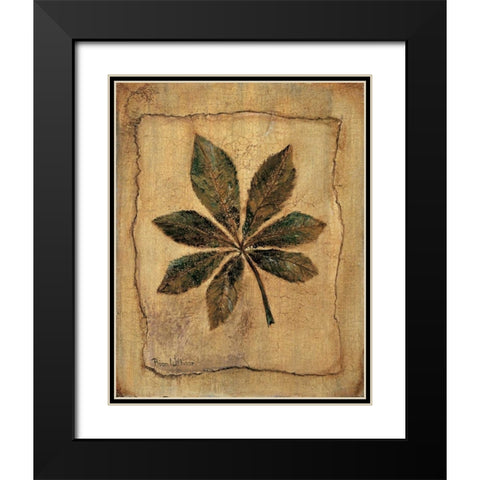 Autumn impression I Black Modern Wood Framed Art Print with Double Matting by Withaar, Rian