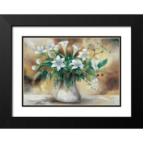 A combination of purity II Black Modern Wood Framed Art Print with Double Matting by Withaar, Rian