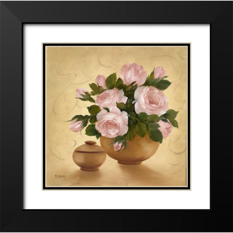 Subtile decorations III Black Modern Wood Framed Art Print with Double Matting by Tobias, Horst