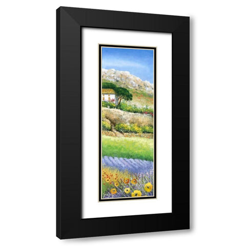 Come to our home Black Modern Wood Framed Art Print with Double Matting by de Jong, Johan