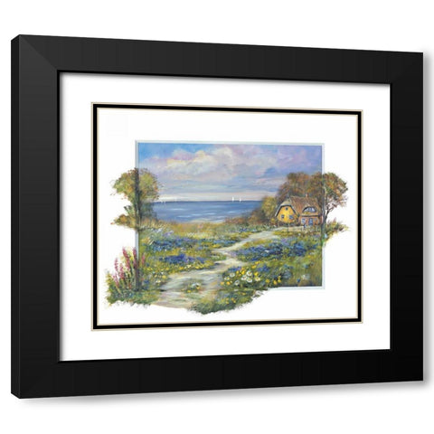 Time stood still Black Modern Wood Framed Art Print with Double Matting by Schottler, Katharina