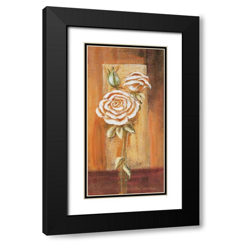 Botanical l Black Modern Wood Framed Art Print with Double Matting by Schottler, Katharina