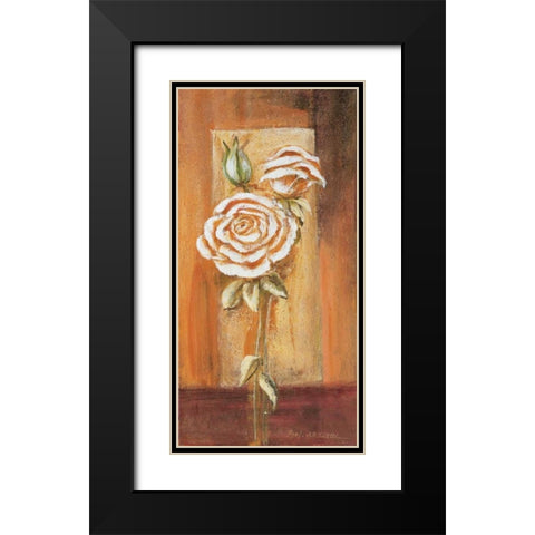Botanical l Black Modern Wood Framed Art Print with Double Matting by Schottler, Katharina