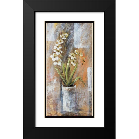 Botanical lll Black Modern Wood Framed Art Print with Double Matting by Schottler, Katharina