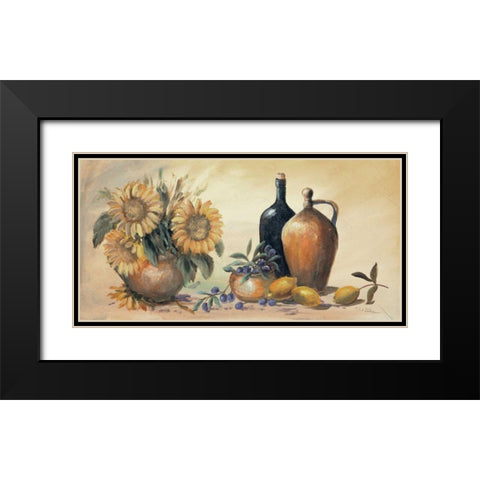 Stillife I Black Modern Wood Framed Art Print with Double Matting by Schottler, Katharina