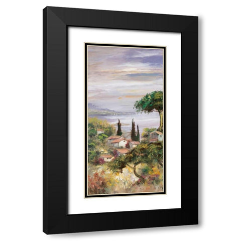Italy trio I Black Modern Wood Framed Art Print with Double Matting by Schottler, Katharina