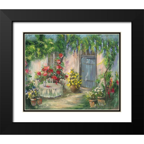 Romantic II Black Modern Wood Framed Art Print with Double Matting by Schottler, Katharina