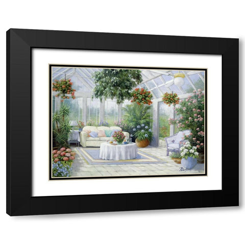 My favourite spot Black Modern Wood Framed Art Print with Double Matting by Motz, Peter