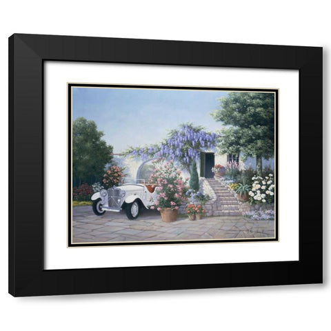 No more wishes Black Modern Wood Framed Art Print with Double Matting by Motz, Peter