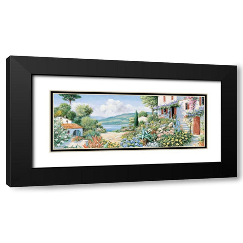 Time to share Black Modern Wood Framed Art Print with Double Matting by Motz, Peter
