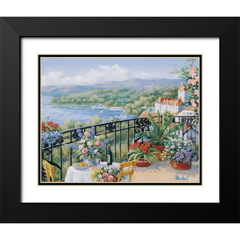 Unforgettable prospect Black Modern Wood Framed Art Print with Double Matting by Motz, Peter