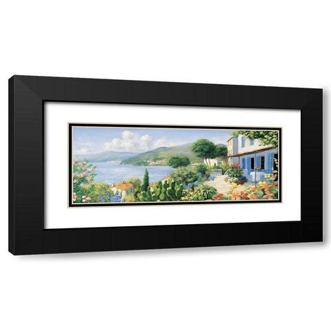 Swiss Black Modern Wood Framed Art Print with Double Matting by Motz, Peter