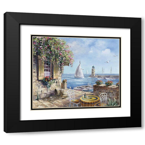 It was hereâ€¦ Black Modern Wood Framed Art Print with Double Matting by Withaar, Reint