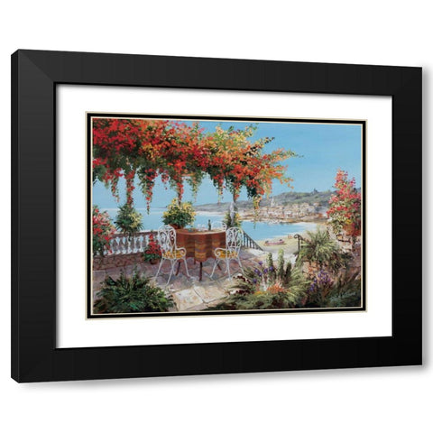 Makes my day perfect Black Modern Wood Framed Art Print with Double Matting by Withaar, Reint