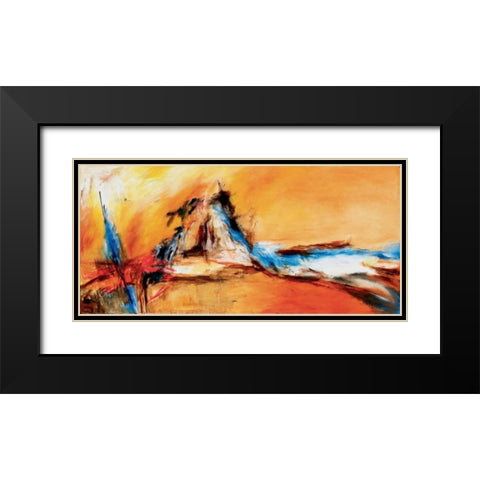 Reconciliation Black Modern Wood Framed Art Print with Double Matting by Gerbecks, Tilly