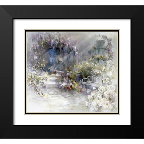 Wordless Black Modern Wood Framed Art Print with Double Matting by Haenraets, Willem