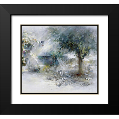 A place to be Black Modern Wood Framed Art Print with Double Matting by Haenraets, Willem