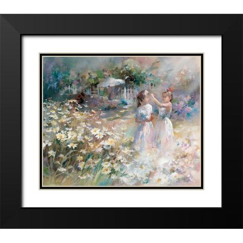 Brides Maides Black Modern Wood Framed Art Print with Double Matting by Haenraets, Willem