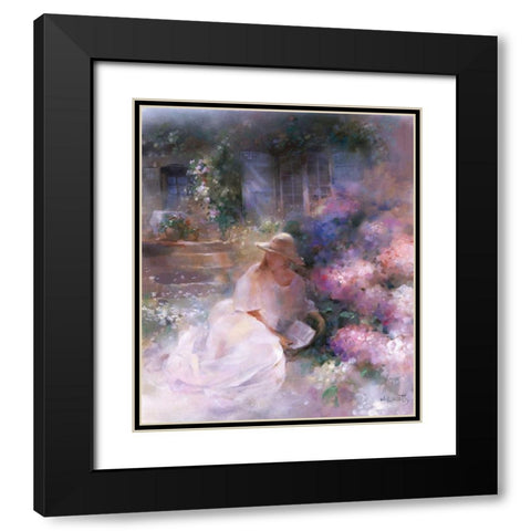 Sunday afternoon Black Modern Wood Framed Art Print with Double Matting by Haenraets, Willem