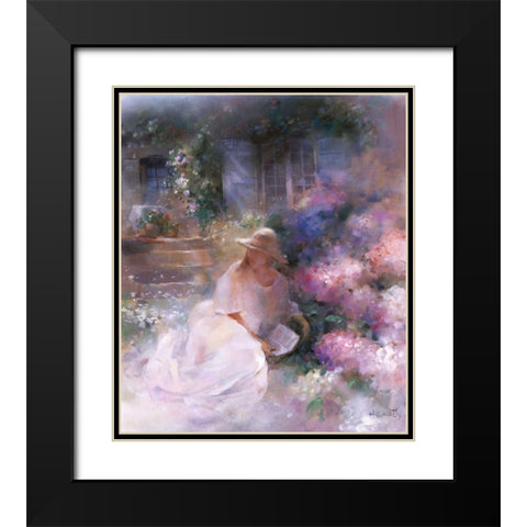 Sunday afternoon Black Modern Wood Framed Art Print with Double Matting by Haenraets, Willem