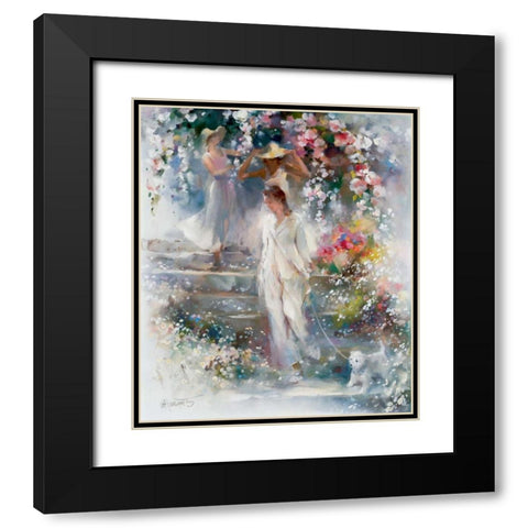 Sheer elegance Black Modern Wood Framed Art Print with Double Matting by Haenraets, Willem