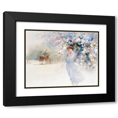 Goodbye Black Modern Wood Framed Art Print with Double Matting by Haenraets, Willem