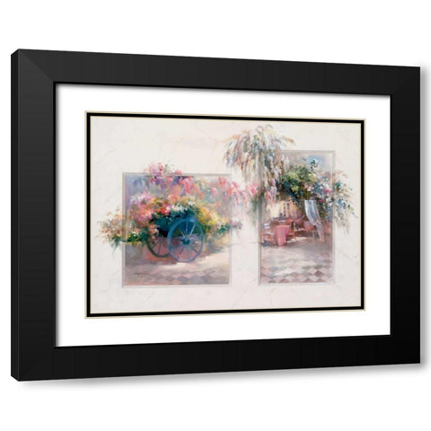 Entrance Black Modern Wood Framed Art Print with Double Matting by Haenraets, Willem