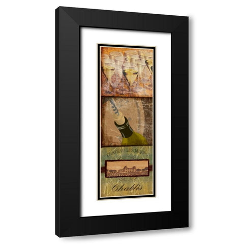 FROM THE CELLAR II Black Modern Wood Framed Art Print with Double Matting by Artique Studio