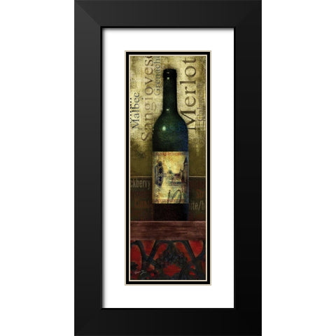 TASTING ROOM I Black Modern Wood Framed Art Print with Double Matting by Yang, Eric