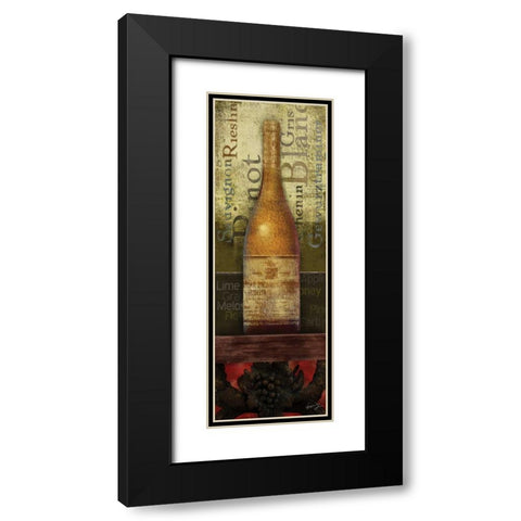 TASTING ROOM II Black Modern Wood Framed Art Print with Double Matting by Yang, Eric