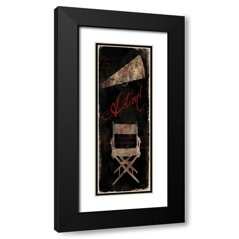 CINEMATOGRAPHERS DREAM I - RED Black Modern Wood Framed Art Print with Double Matting by Yang, Eric