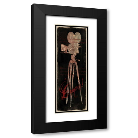 CINEMATOGRAPHERS DREAM II - RED Black Modern Wood Framed Art Print with Double Matting by Yang, Eric