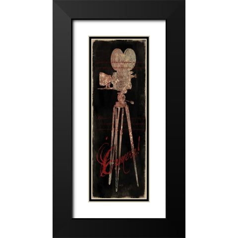 CINEMATOGRAPHERS DREAM II - RED Black Modern Wood Framed Art Print with Double Matting by Yang, Eric
