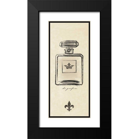 CREAM DU PARFUM II Black Modern Wood Framed Art Print with Double Matting by Ballantyne, Piper